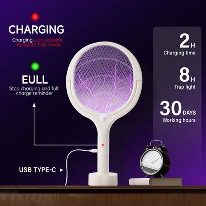 Insectra™ 3500V – 5-in-1 Rechargeable Fly & Mosquito Killer Lamp