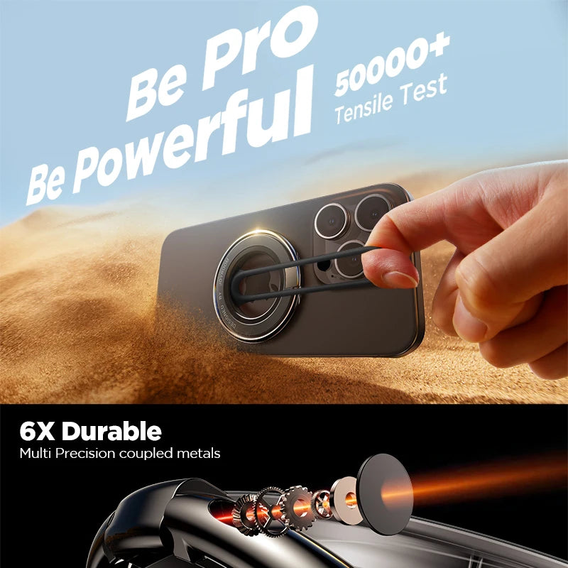 MagniLoop™ – Silicone Ring Grip & Kickstand for MagSafe Phones