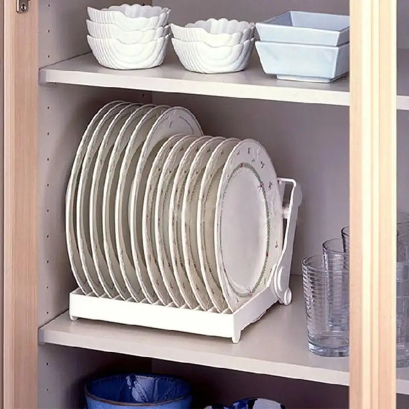CleanCraft foldable waterproof dish rack and tableware organiser for small European kitchens.