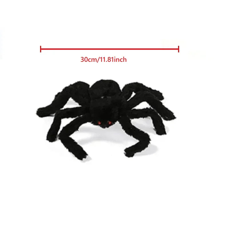 CreepyCrawl™ – Giant Halloween Spider Decoration for Indoor & Outdoor