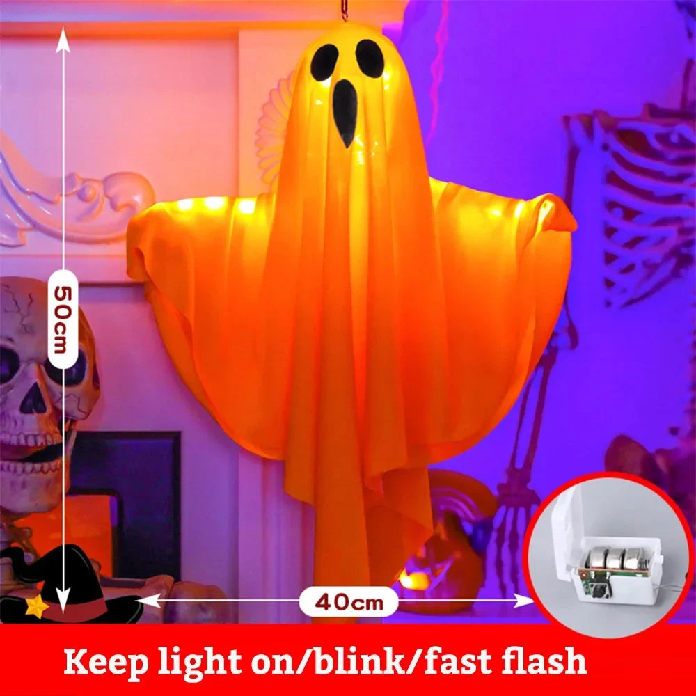 GhostFlare™ – 6 Pack LED Pumpkin & Skull Candle Lights for Halloween Decor