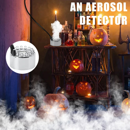SpookGlow™ – Mini LED Pumpkin Fogger & Water Fountain for Festive Decor