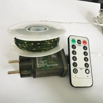 1000-LED Waterproof Christmas String Lights 110–220V