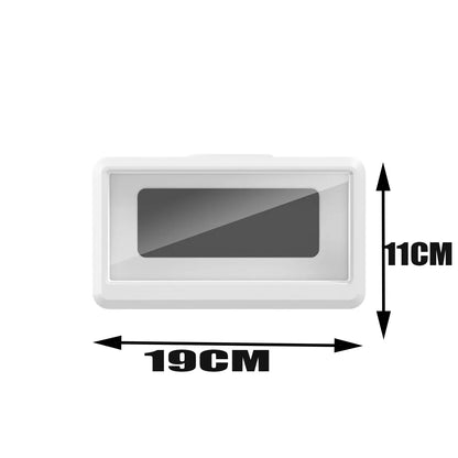 HydroView™ – Self-Adhesive Bathroom Phone Holder with Clear Touch Screen