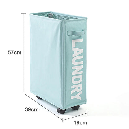 FlexiTote™ – Multifunctional Laundry & Storage Basket with Wheels