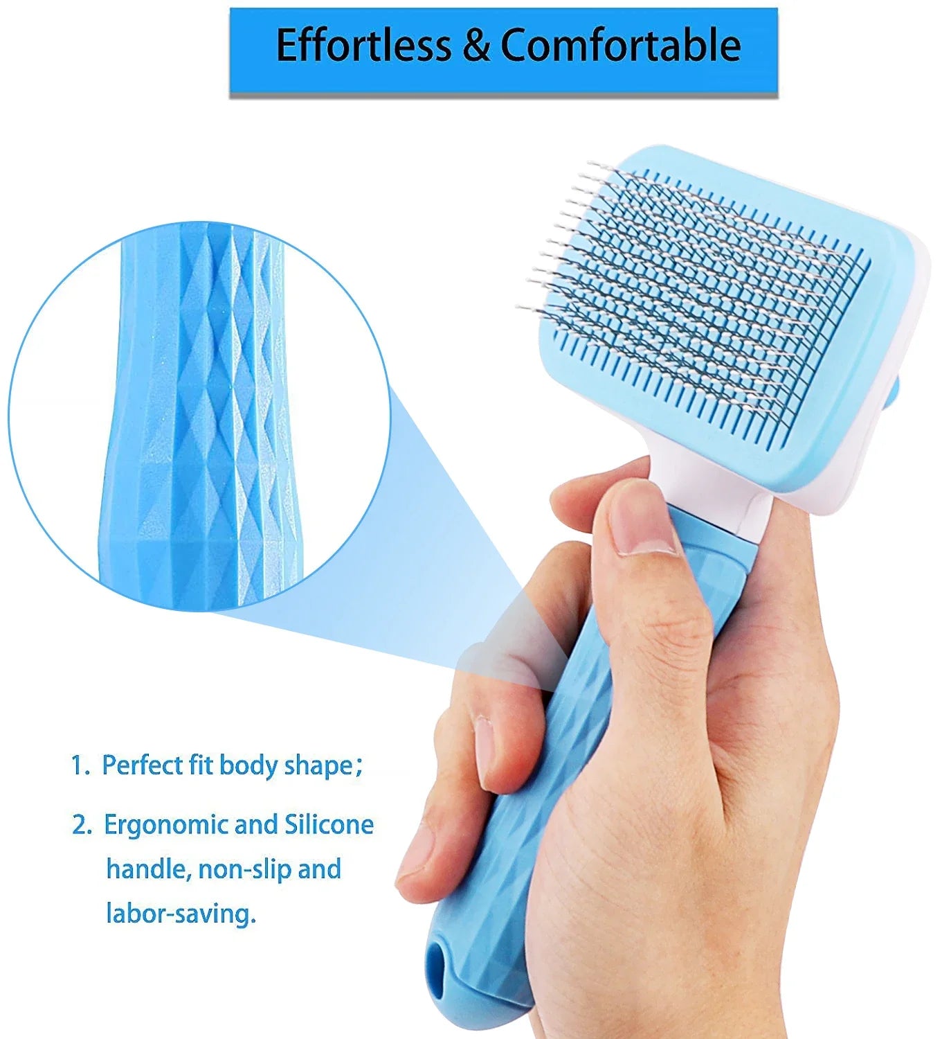 PawLuxe™ GroomPro – Pet Hair Remover & Deshedding Brush for Dogs & Cats