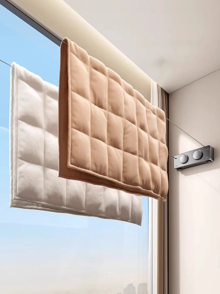 FlexiLine™ – Extendable Indoor & Outdoor Laundry Clothesline