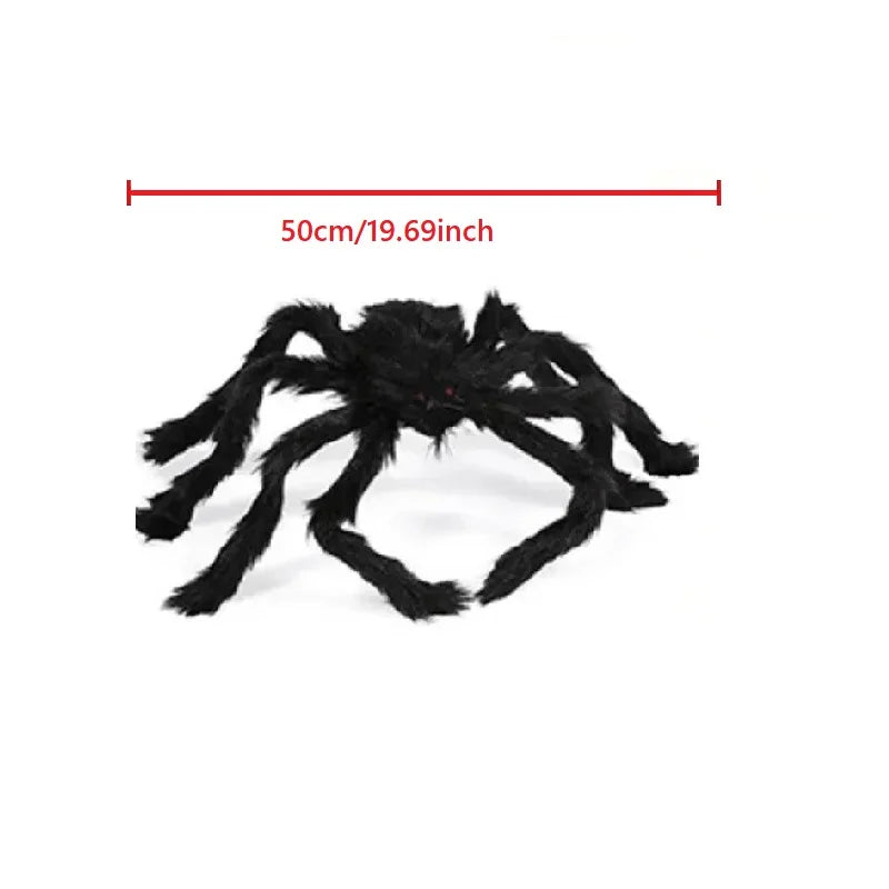 CreepyCrawl™ – Giant Halloween Spider Decoration for Indoor & Outdoor