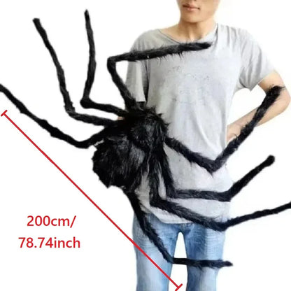 CreepyCrawl™ – Giant Halloween Spider Decoration for Indoor & Outdoor