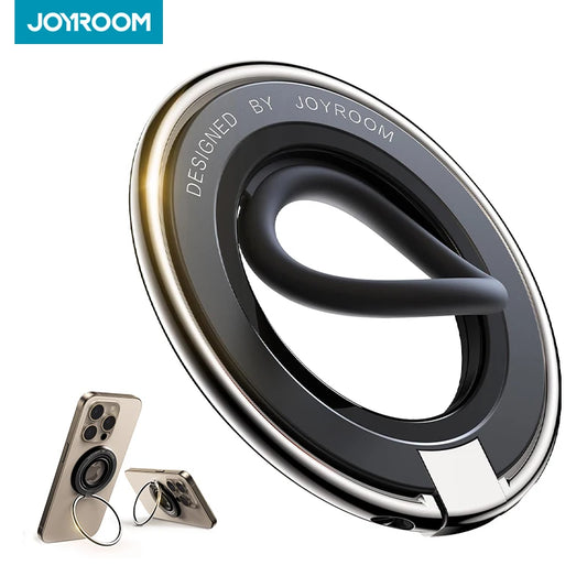 MagniLoop Magnetic Silicone Ring Grip for MagSafe iPhones – 180° kickstand view