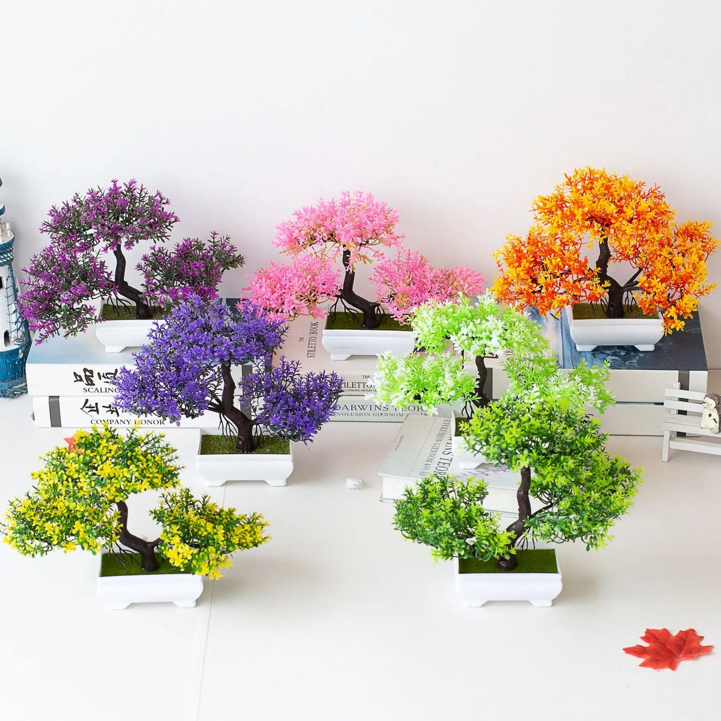 TranquilTree™ – Lifelike Artificial Bonsai in Pot for Home & Office Décor