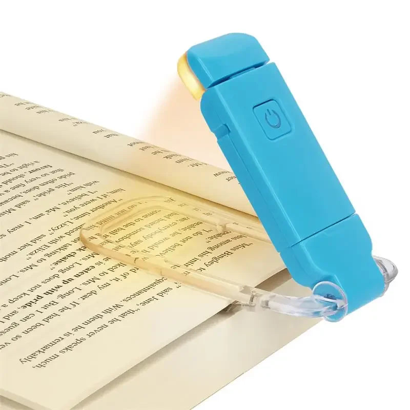 PageBeam™ – Portable Clip-On Reading Light & Bookmark Lamp