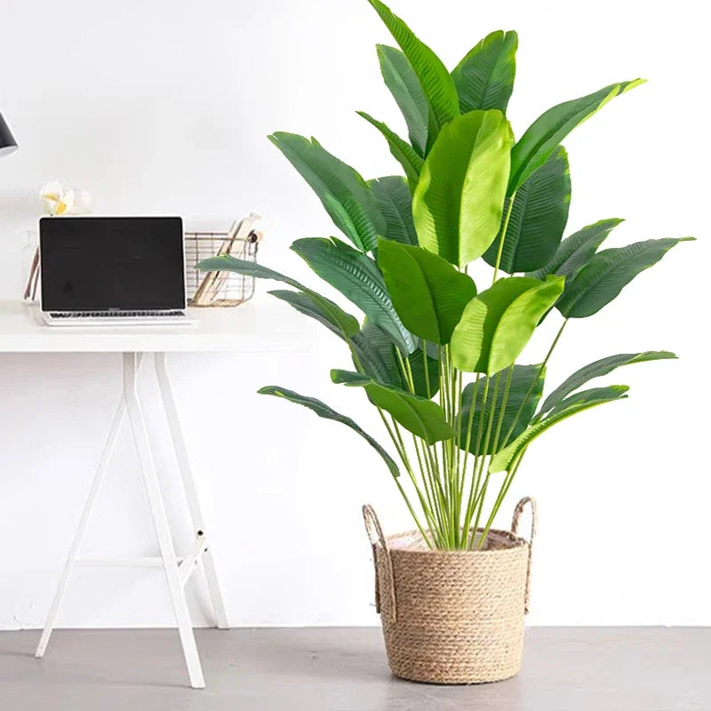 Decorative Artificial Tropical Leaves with Realistic Texture