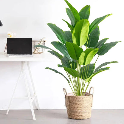 Decorative Artificial Tropical Leaves with Realistic Texture