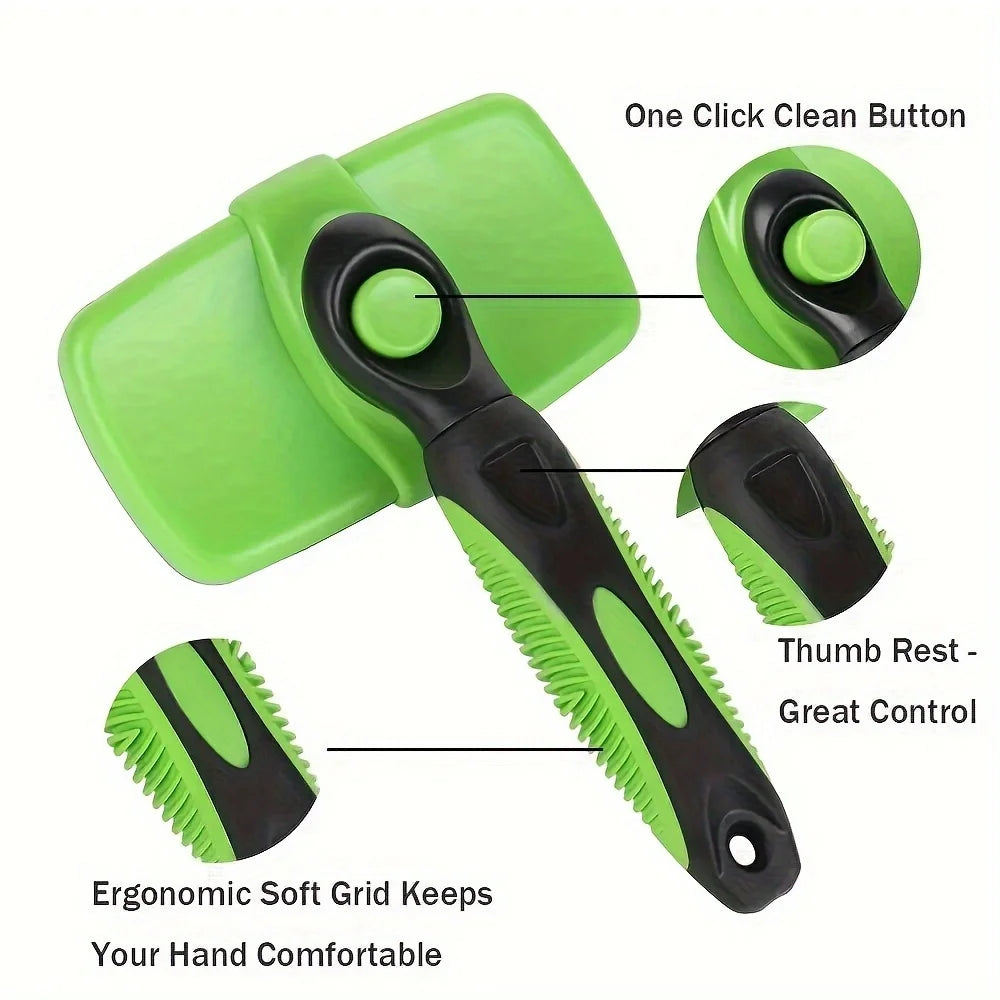 ShedAway™ – Automatic Grooming Comb for Dogs & Cats
