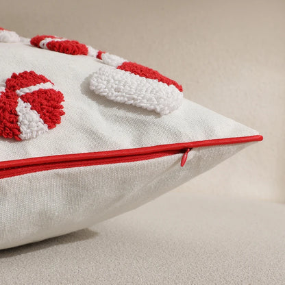 MerryLuxe – Elegant Christmas Cushion Cover for Home & Party Décor