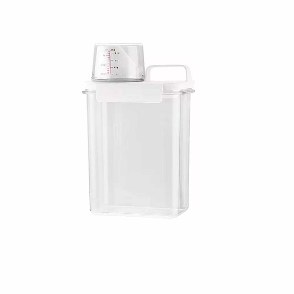 ClearTidy™ – Washing Powder & Liquid Detergent Dispenser with Lid