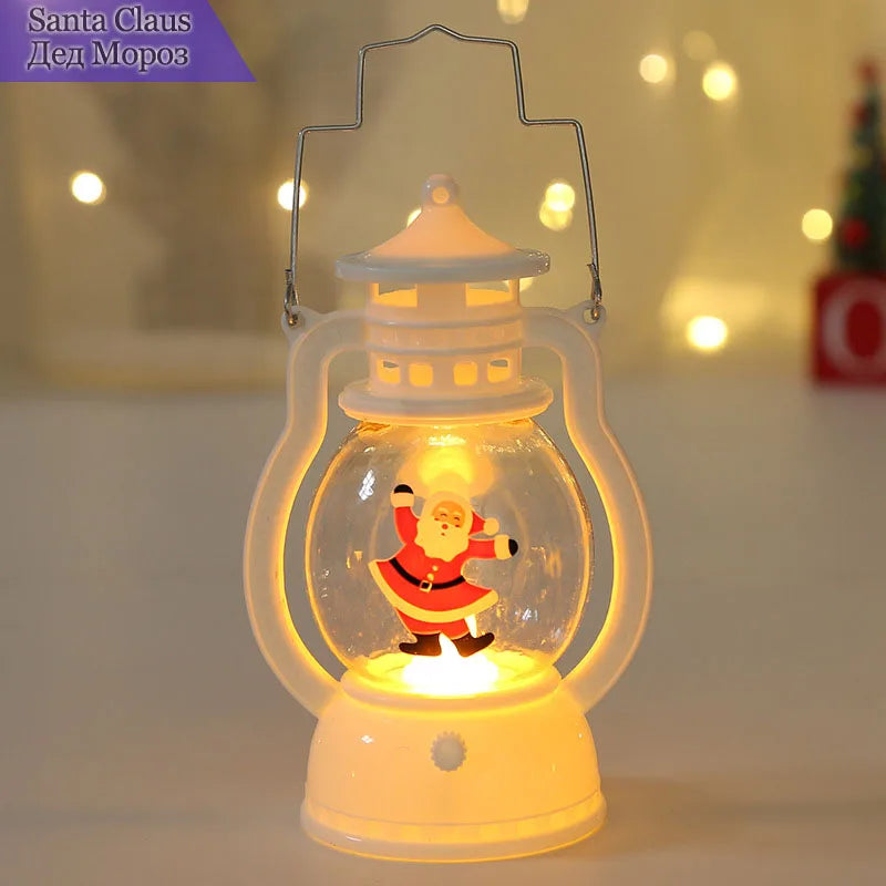 SantaGlow – Portable LED Christmas Lantern