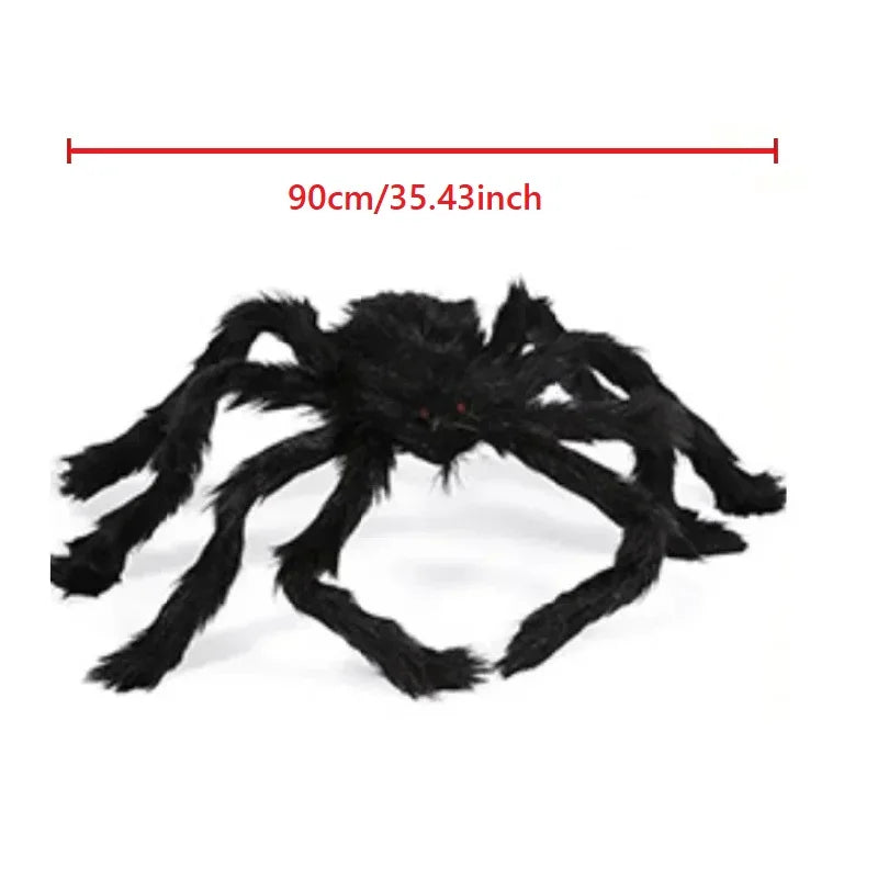 CreepyCrawl™ – Giant Halloween Spider Decoration for Indoor & Outdoor