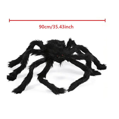 CreepyCrawl™ – Giant Halloween Spider Decoration for Indoor & Outdoor