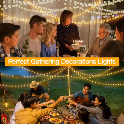 1000-LED Waterproof Christmas String Lights 110–220V