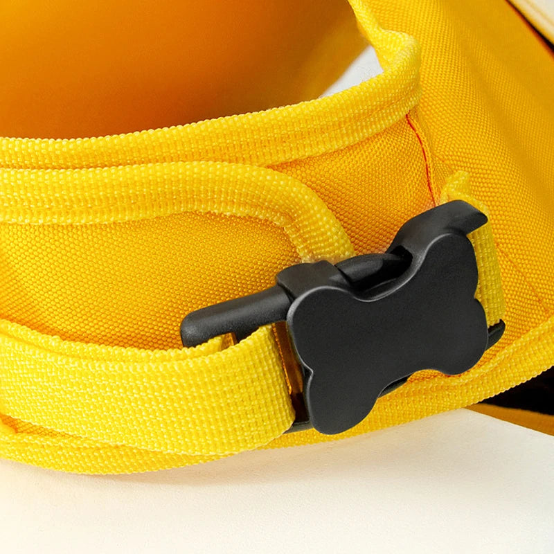 FloatyPaws™ – Cute Bee Dog Life Jacket & Swimming Costume