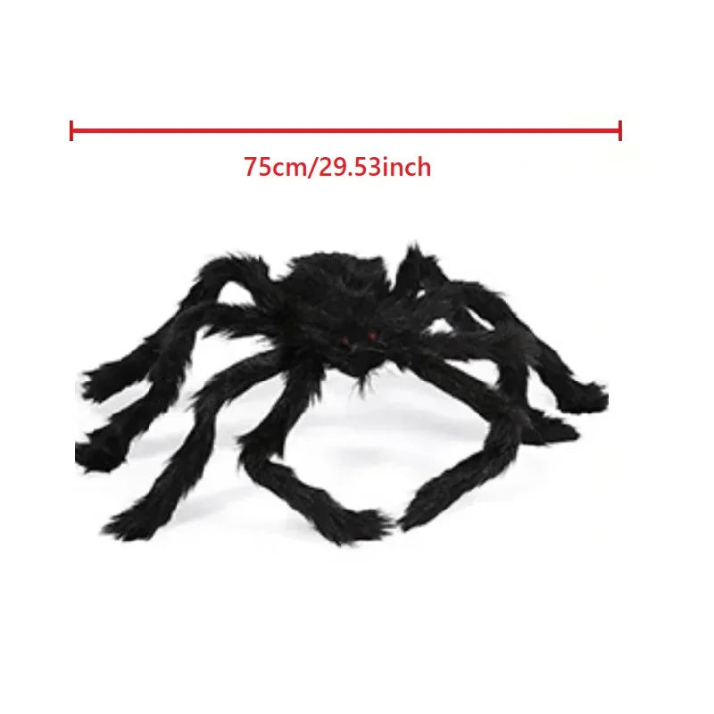 CreepyCrawl™ – Giant Halloween Spider Decoration for Indoor & Outdoor