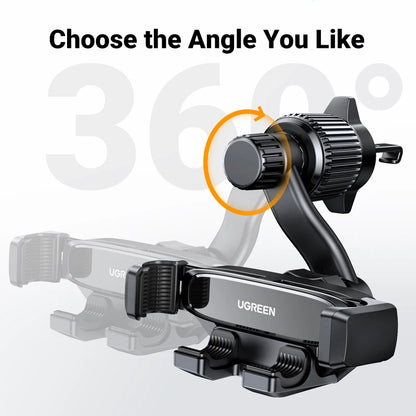 AutoCradle™ – 360° Gravity Phone Stand for Air Vent (All Smartphones)