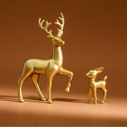 AureliaFawn – Mother & Baby Deer Sculpture Set