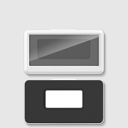 HydroView™ – Self-Adhesive Bathroom Phone Holder with Clear Touch Screen