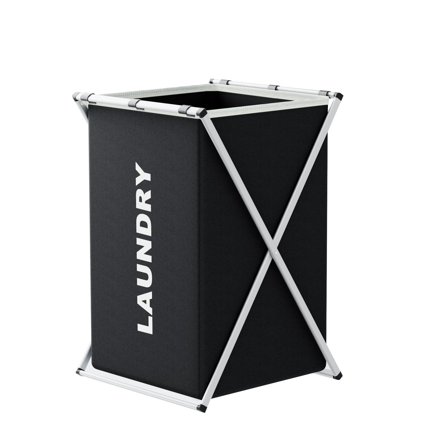 NeatNest™ – Large Foldable Laundry Basket with 3 Compartments