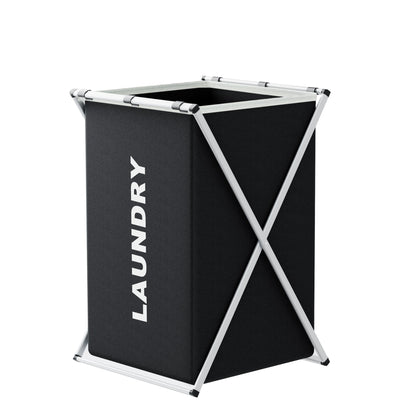 NeatNest™ – Large Foldable Laundry Basket with 3 Compartments