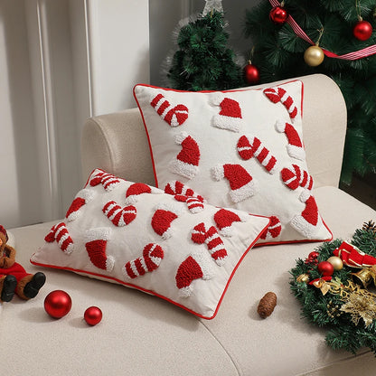 MerryLuxe – Elegant Christmas Cushion Cover for Home & Party Décor