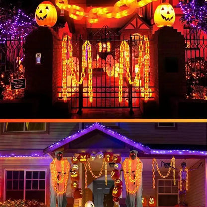 FrightLink™ – Halloween Decorative Light Chain for Spooky Yards & Parties