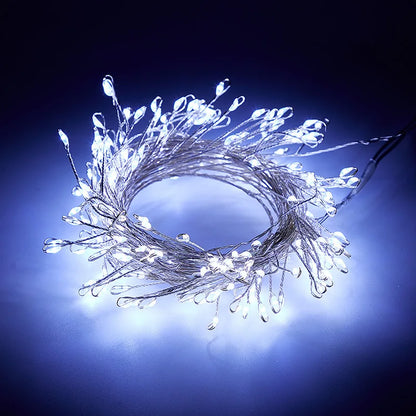 GlowCascade – USB Firecracker Fairy Lights with Remote Control