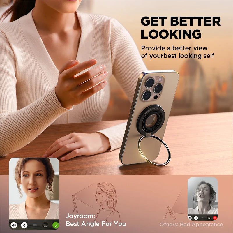 MagniLoop™ – Silicone Ring Grip & Kickstand for MagSafe Phones