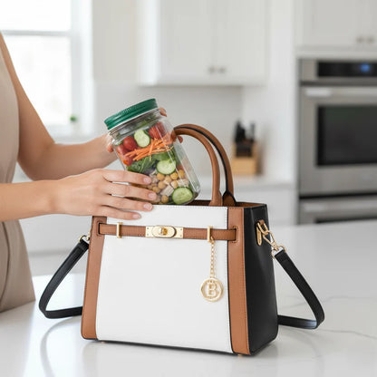 Portable Salad Jar Pro – Leak-Proof All-In-One Meal Prep Container